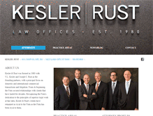 Tablet Screenshot of keslerrust.com